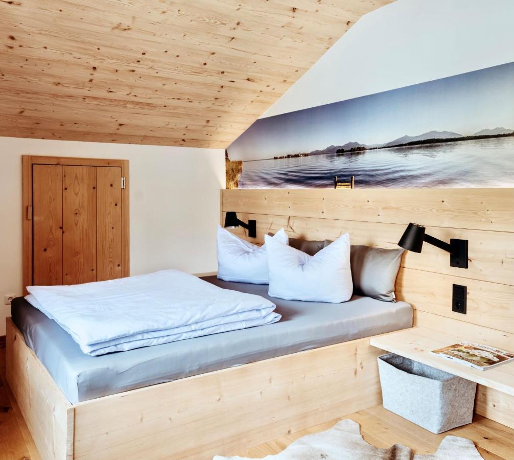 Ferienwohnung Chiemseealpenblick Breitbrunn am Chiemsee Exterior foto